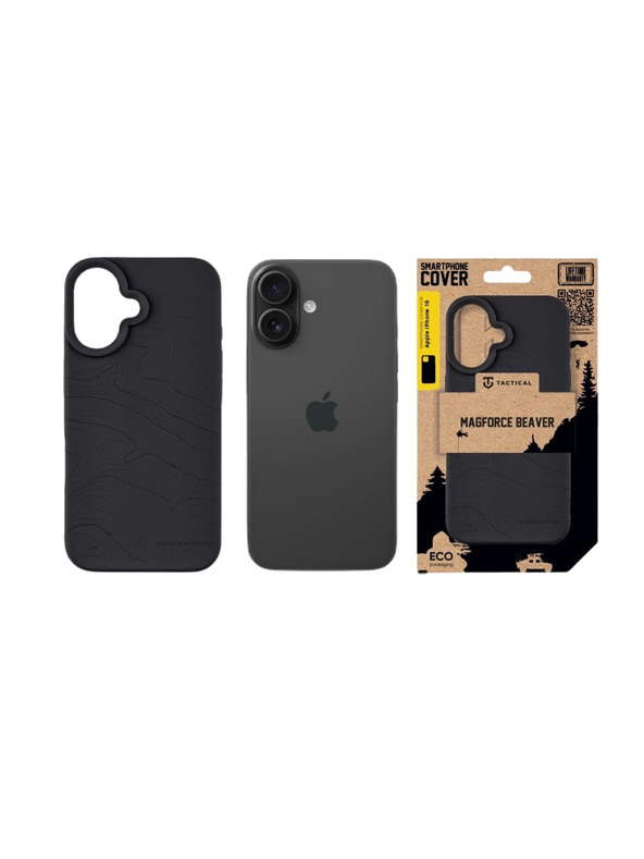 Tactical Tactical MagForce Beaver Puzdro pre Apple iPhone 16 Asphalt