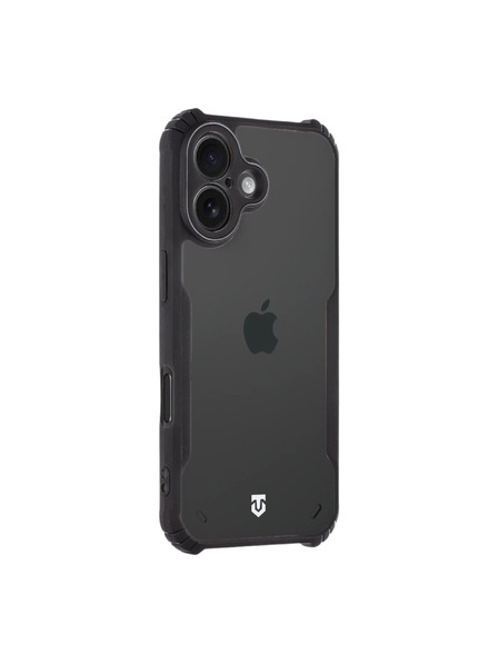 Tactical Tactical Quantum Stealth Puzdro pre Apple iPhone 16 Clear/Black