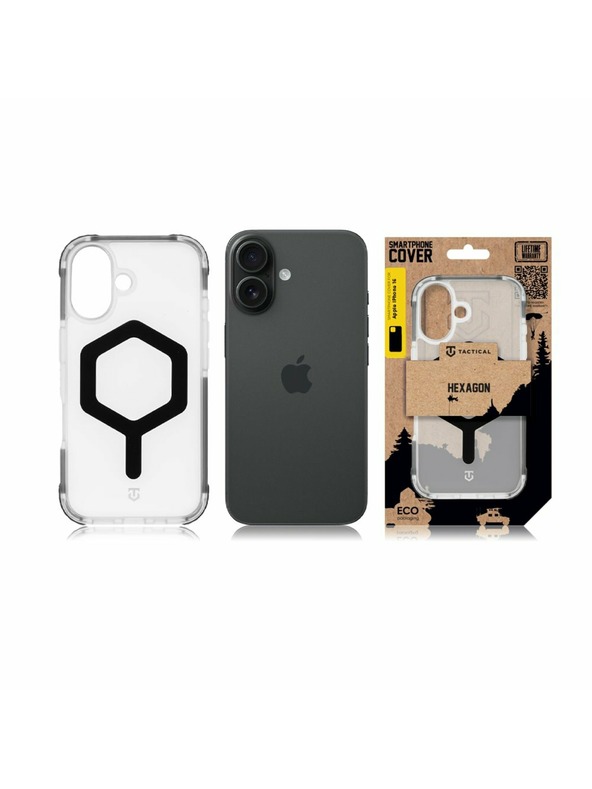Tactical Tactical MagForce Hexagon Puzdro pre Apple iPhone 16 T-Black