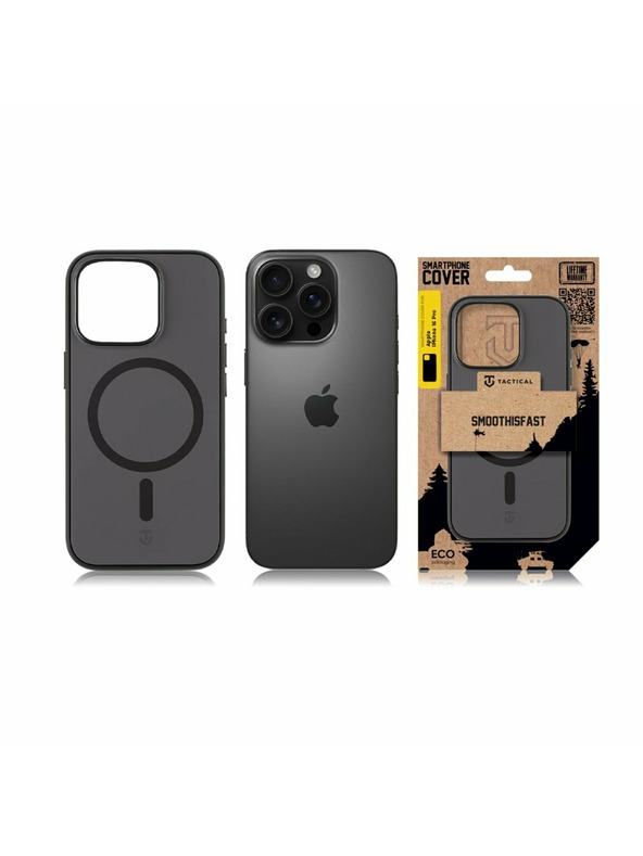 Tactical Tactical MagForce SmoothIsFast Kryt pre Apple iPhone 16 Pro Asphalt
