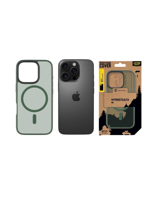 Tactical Tactical MagForce Hyperstealth Kryt pre Apple iPhone 16 Pro Forest Green