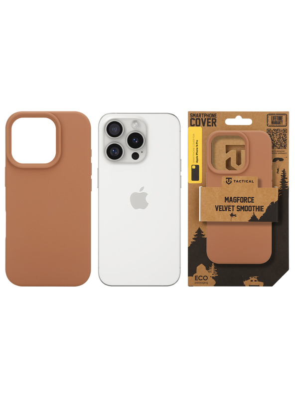 Tactical Tactical MagForce Velvet Smoothie Kryt pre Apple iPhone 16 Pro Moucha Moose
