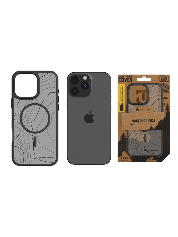Tactical Tactical MagForce Hyperstealth Sika Kryt pre Apple iPhone 16 Pro Max Asphalt