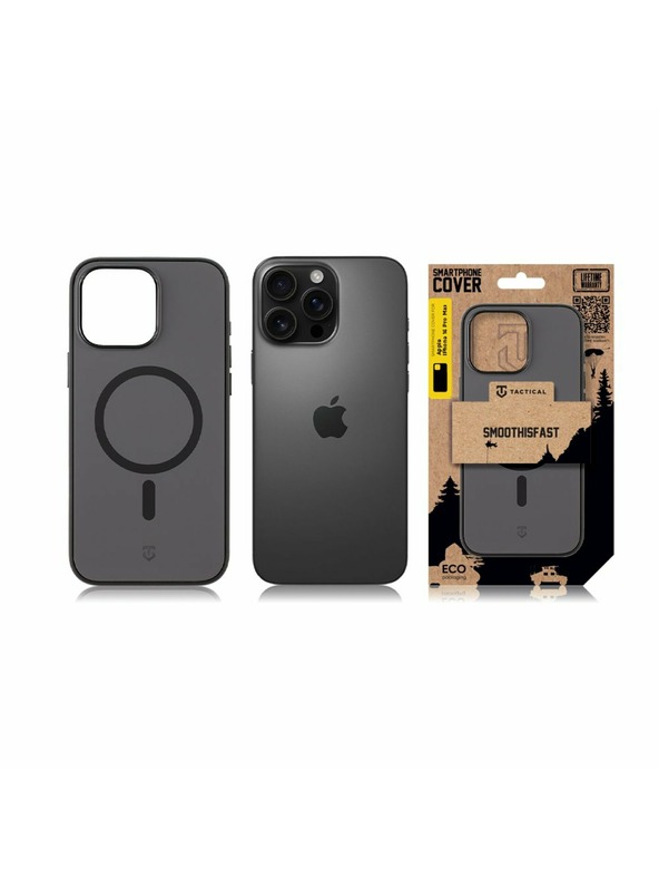 Tactical Tactical MagForce SmoothIsFast Kryt pre Apple iPhone 16 Pro Max Asphalt