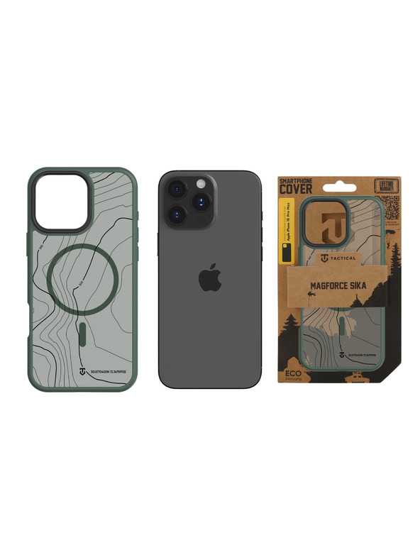 Tactical Tactical MagForce Hyperstealth Sika Kryt pre Apple iPhone 16 Pro Max Forest Green