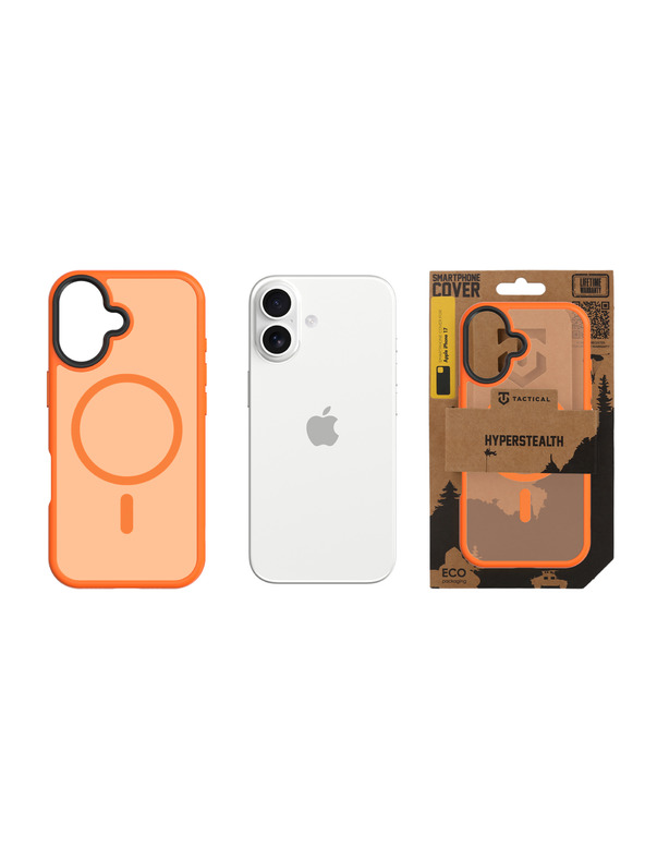Tactical Tactical MagForce Hyperstealth Kryt pre Apple iPhone 17 Agent Orange