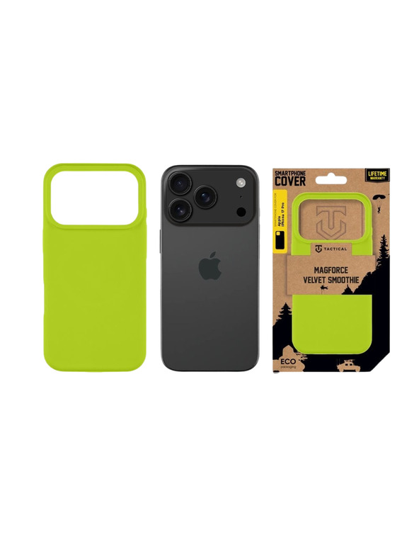 Tactical Tactical MagForce Velvet Smoothie Obal pre Apple iPhone 17 Pro Avocado