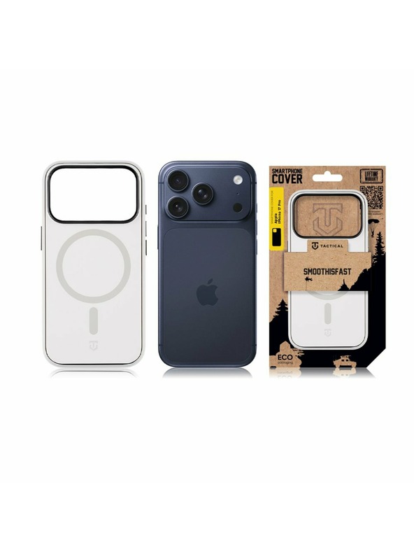 Tactical Tactical MagForce SmoothIsFast Obal pre Apple iPhone 17 Pro Chalk