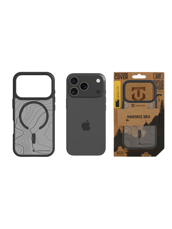 Tactical Tactical MagForce Hyperstealth Sika Obal pre Apple iPhone 17 Pro Asphalt