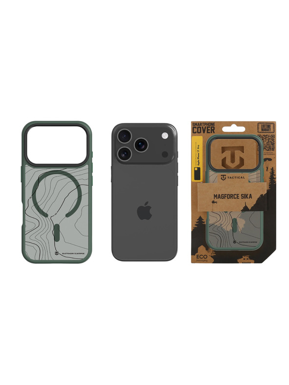 Tactical Tactical MagForce Hyperstealth Sika Puzdro pre Apple iPhone 17 Pro Forest Green