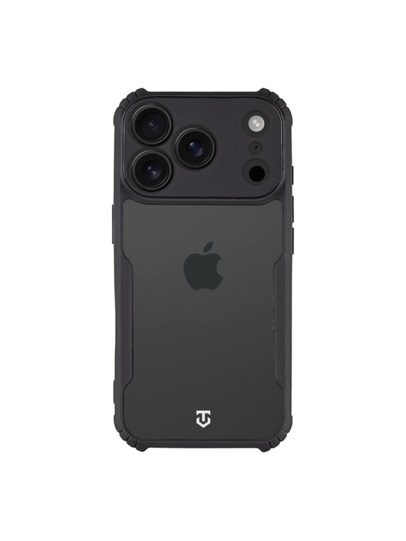 Tactical Tactical Quantum Stealth Puzdro pre Apple iPhone 17 Pro Clear/Black