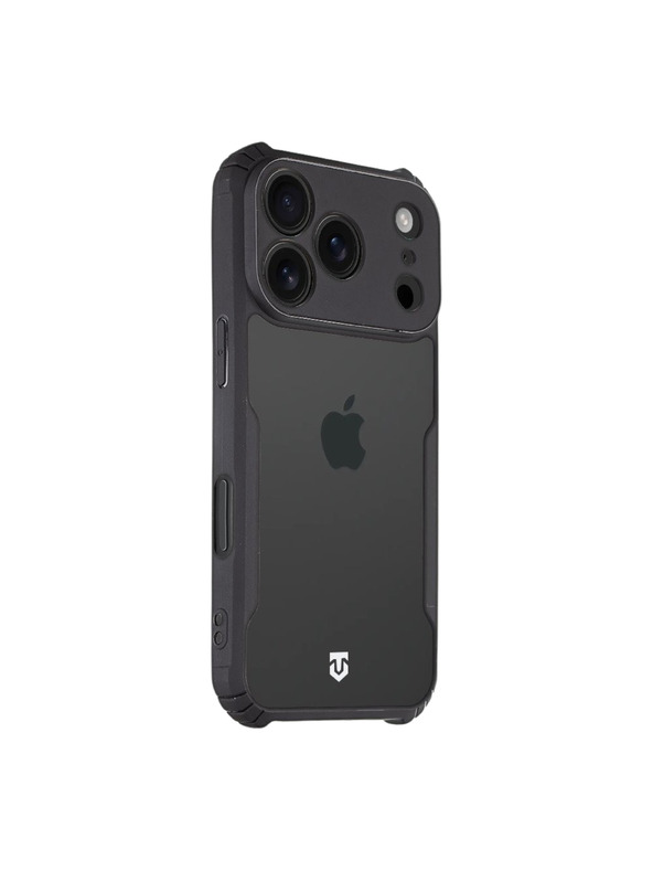 Tactical Tactical Quantum Stealth Puzdro pre Apple iPhone 17 Pro Clear/Black