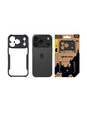 Tactical Tactical Quantum Stealth Puzdro pre Apple iPhone 17 Pro Clear/Black