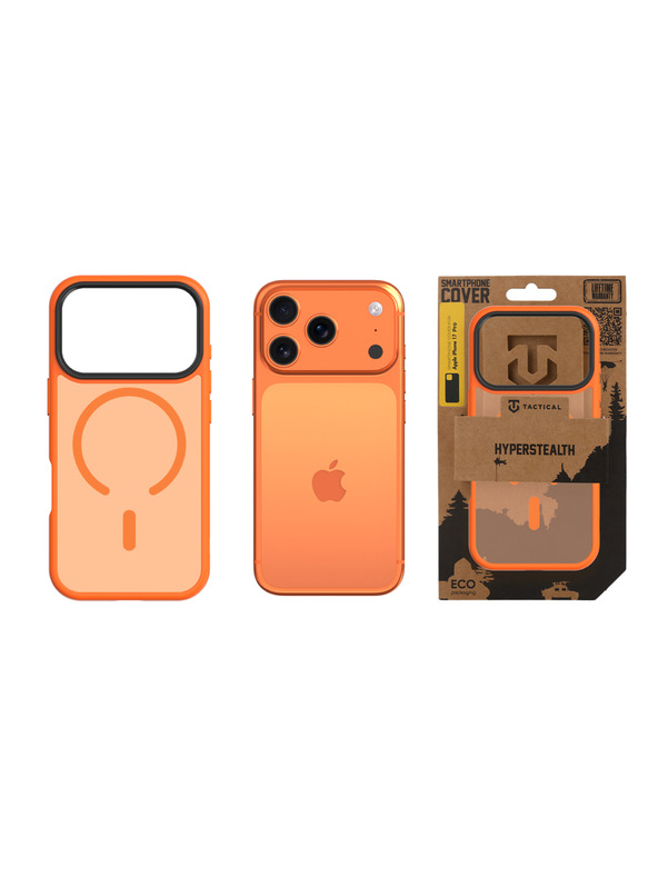 Tactical Tactical MagForce Hyperstealth Puzdro pre Apple iPhone 17 Pro Agent Orange