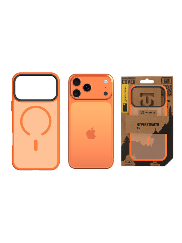Tactical Tactical MagForce Hyperstealth Puzdro pre Apple iPhone 17 Pro Max Agent Orange
