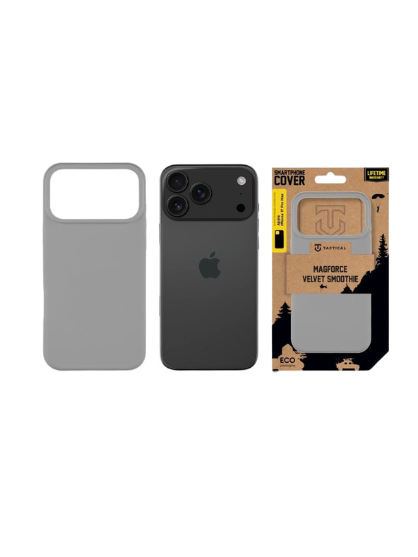 Tactical Tactical MagForce Velvet Smoothie Puzdro pre Apple iPhone 17 Pro Max Foggy