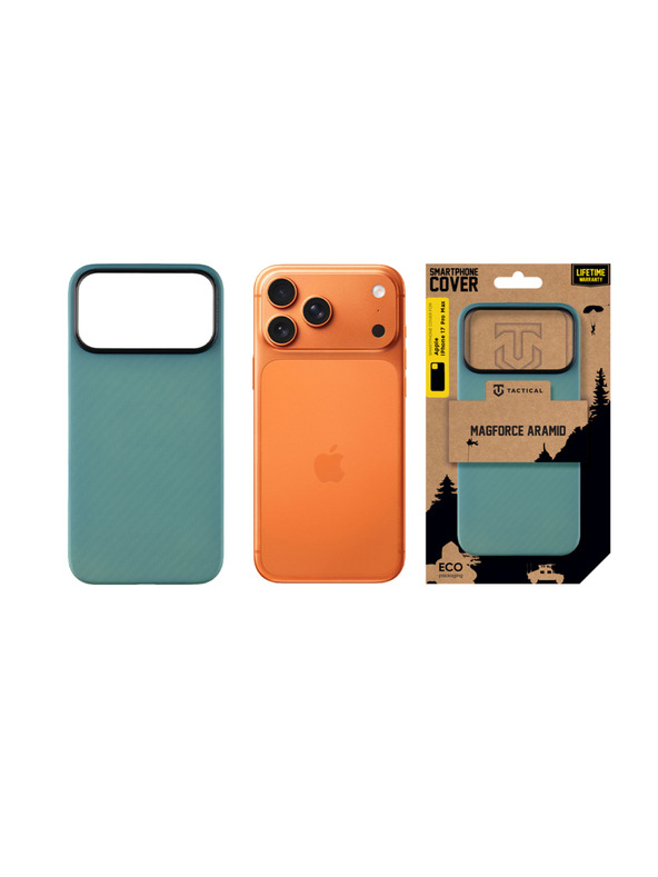Tactical Tactical MagForce Aramid Puzdro pre Apple iPhone 17 Pro Max Blue Jay