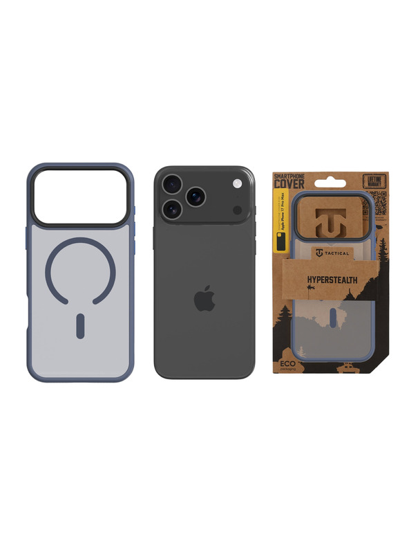 Tactical Tactical MagForce Hyperstealth Puzdro pre Apple iPhone 17 Pro Max Deep Blue
