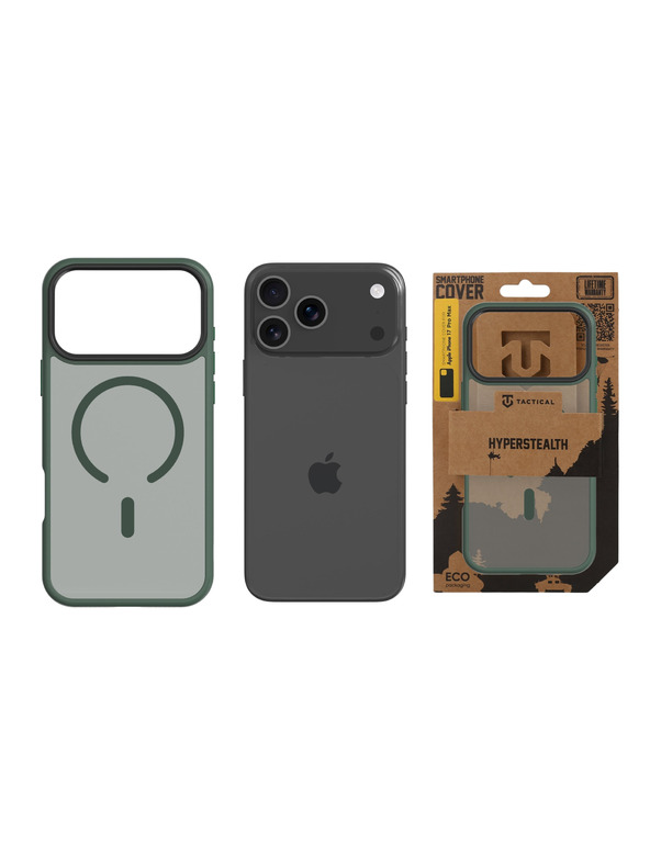 Tactical Tactical MagForce Hyperstealth Puzdro pre Apple iPhone 17 Pro Max Forest Green