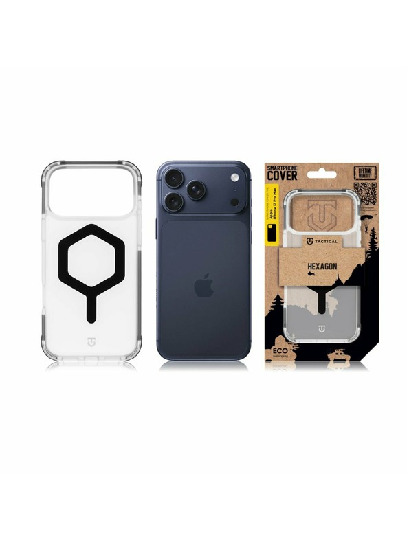 Tactical Tactical MagForce Hexagon Puzdro pre Apple iPhone 17 Pro Max T-Black
