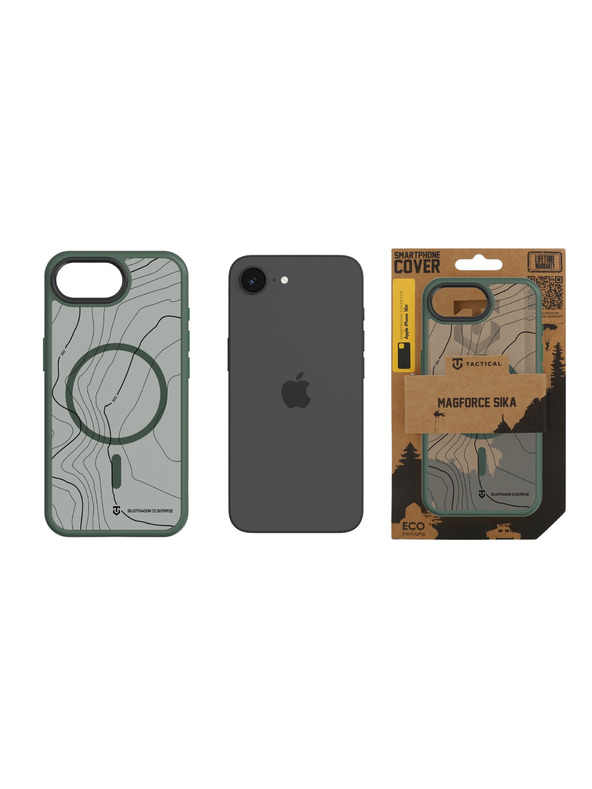 Tactical Tactical MagForce Hyperstealth Sika Puzdro pre Apple iPhone 16e/17e Forest Green