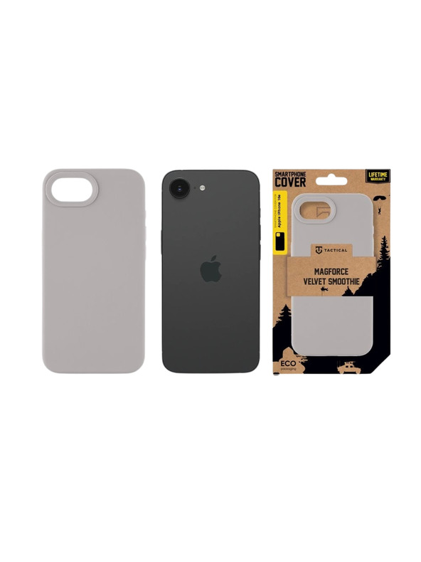 Tactical Tactical MagForce Velvet Smoothie Puzdro pre Apple iPhone 16e/17e Foggy