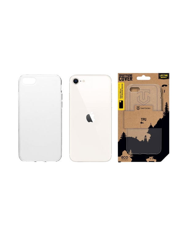 Tactical Tactical TPU Puzdro pre Apple iPhone 7/8/SE2020/SE2022 Transparent