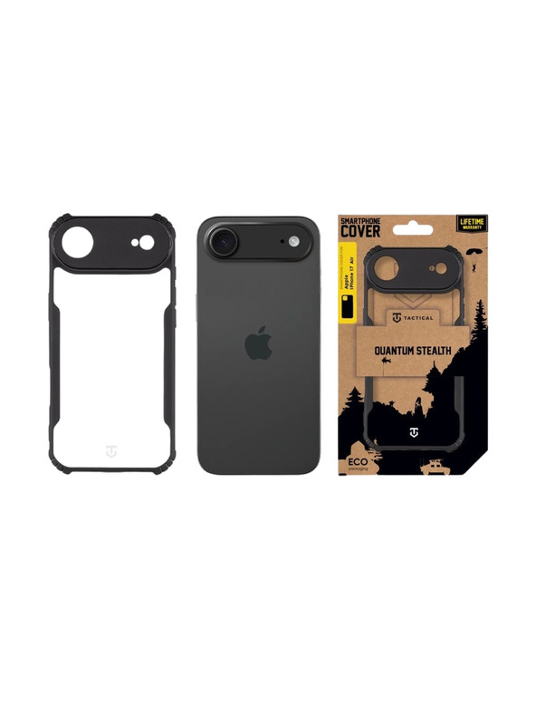 Tactical Tactical Quantum Stealth Puzdro pre Apple iPhone Air Clear/Black