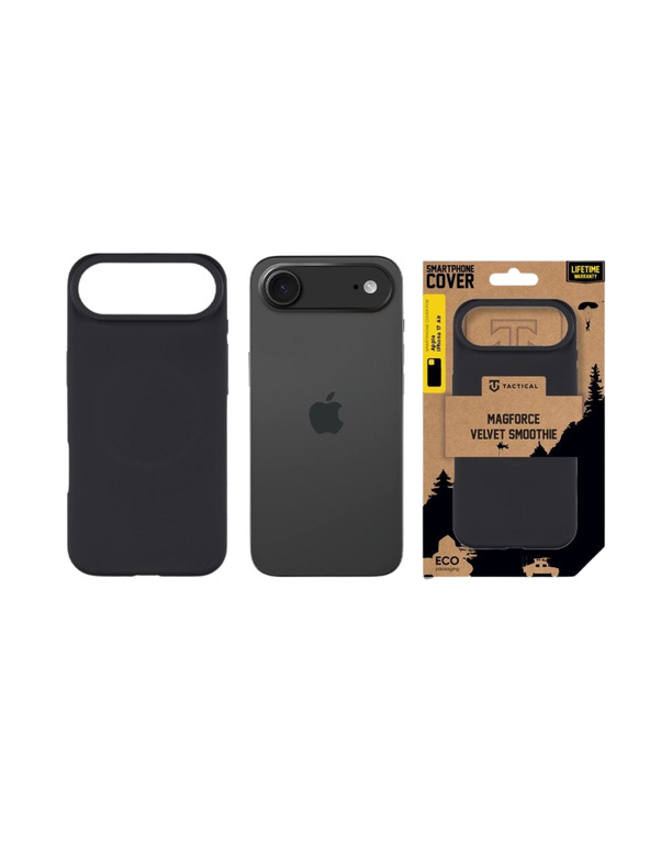 Tactical Tactical MagForce Velvet Smoothie Puzdro pre Apple iPhone Air Asphalt