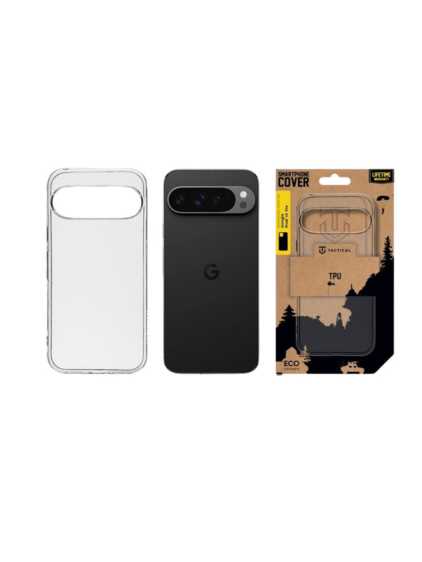 Tactical Tactical TPU Kryt pre Google Pixel 10 Pro Transparent