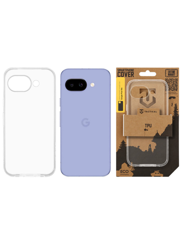 Tactical Tactical TPU Kryt pre Google Pixel 10a Transparent