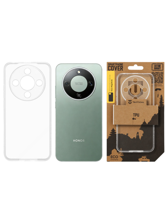 Tactical Tactical TPU Kryt pre Honor Magic8 Lite Transparent