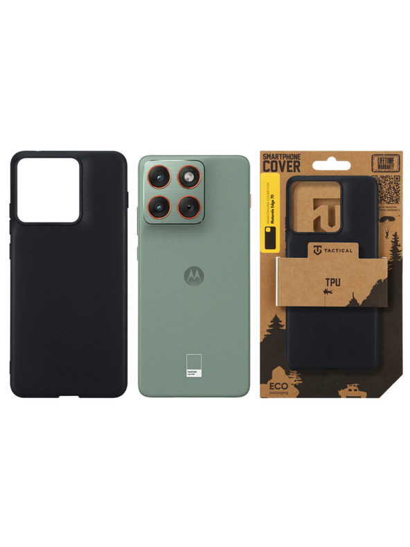 Tactical Tactical TPU Kryt pre Motorola Edge 70 Black