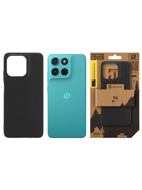 Tactical Tactical TPU Kryt pre Motorola Moto G57 Power Black