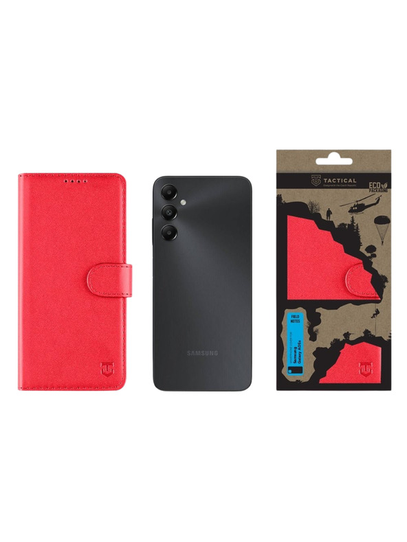 Tactical Tactical Field Notes pre Samsung Galaxy A05s Red