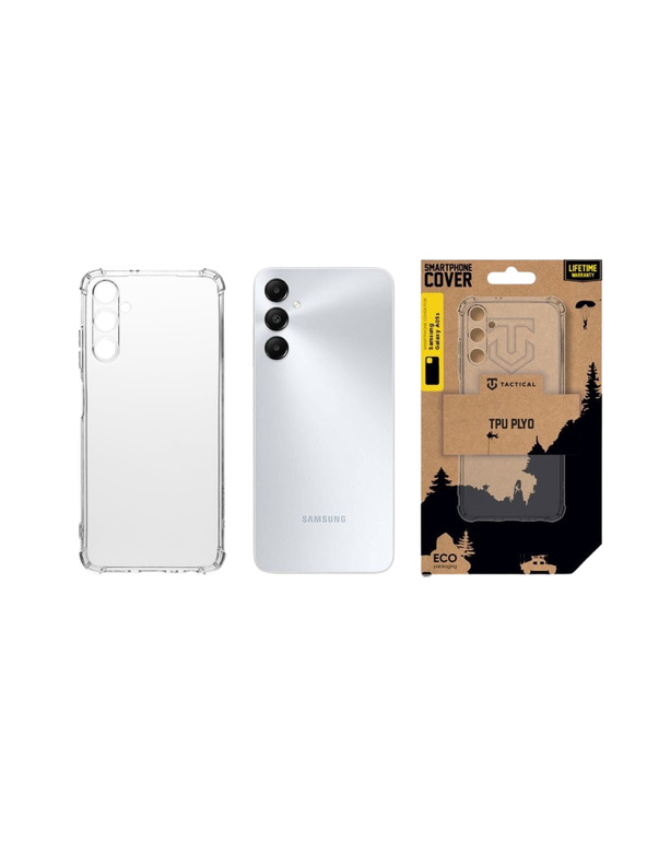Tactical Tactical TPU Plyo Kryt pre Samsung Galaxy A05s Transparent