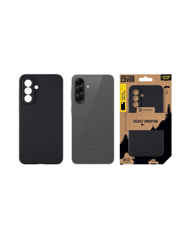 Tactical Tactical Velvet Smoothie puzdro pre Samsung Galaxy A56 5G Asphalt