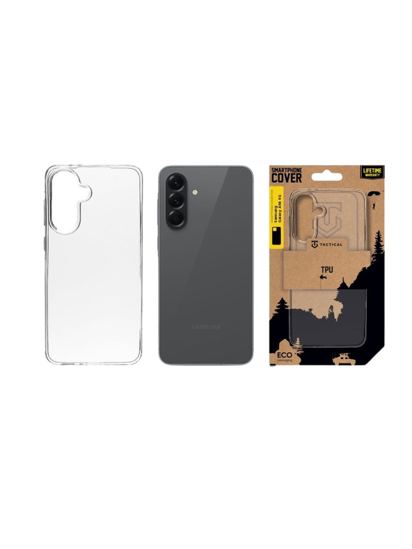 Tactical Tactical TPU puzdro pre Samsung Galaxy A56 5G Transparent