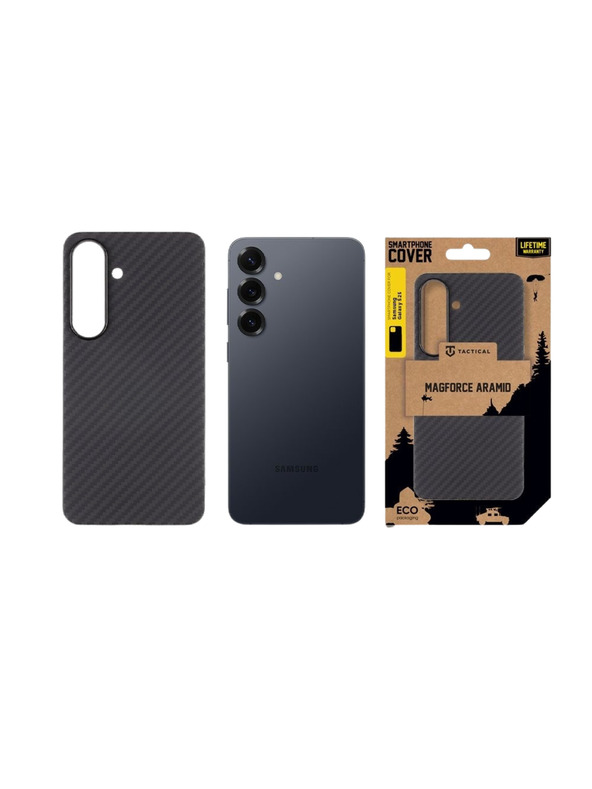 Tactical Tactical MagForce Aramid Puzdro pre Samsung Galaxy S25 Black