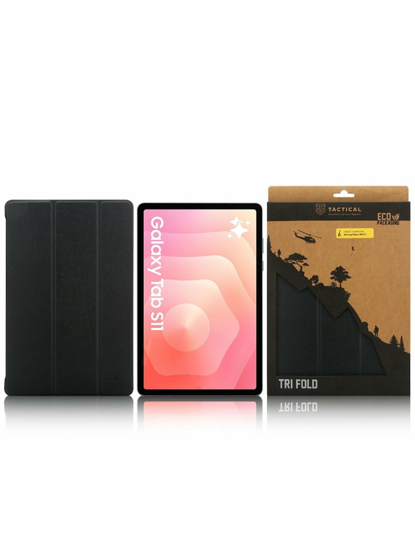 Tactical Tactical Book Tri Fold Puzdro pre Samsung Galaxy TAB S11 Black