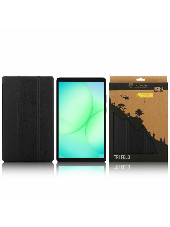 Tactical Tactical Book Tri Fold Puzdro pre Samsung Galaxy TAB A9/A11 Black