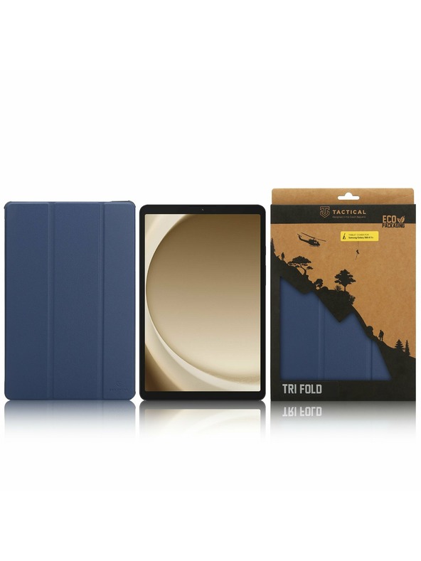 Tactical Tactical Book Tri Fold Puzdro pre Samsung Galaxy TAB A11+ Blue