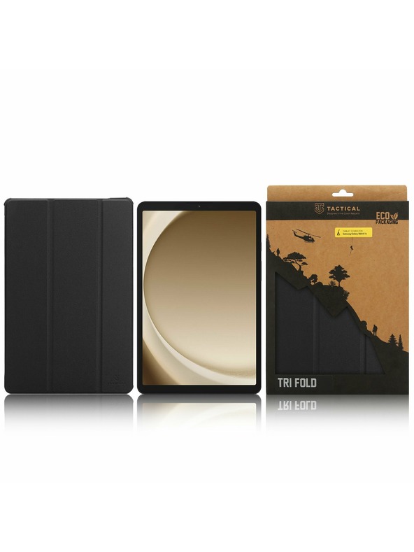 Tactical Tactical Book Tri Fold Puzdro pre Samsung Galaxy TAB A11+ Black
