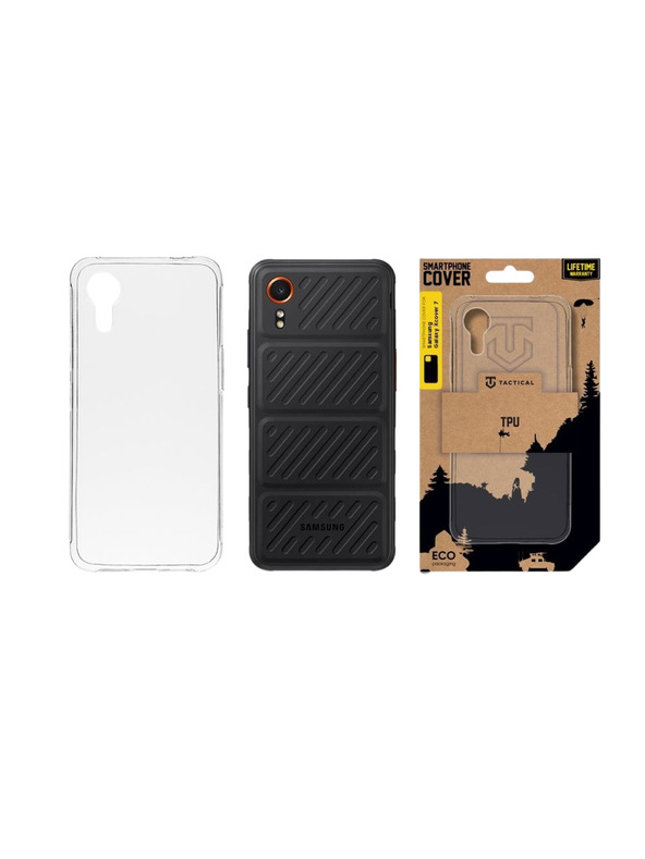 Tactical Tactical TPU Kryt pre Samsung Galaxy Xcover 7 Transparent