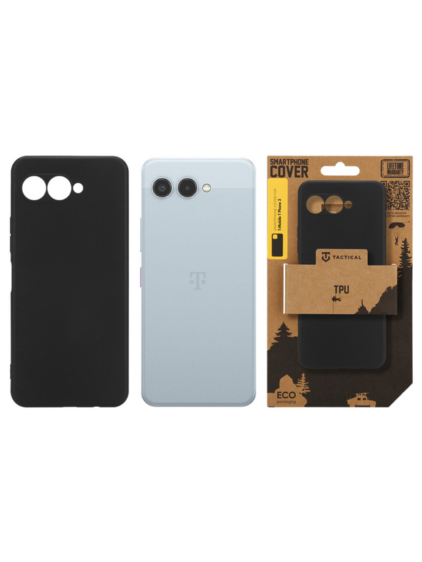 Tactical Tactical TPU Kryt pre T-Mobile T Phone 3 Black