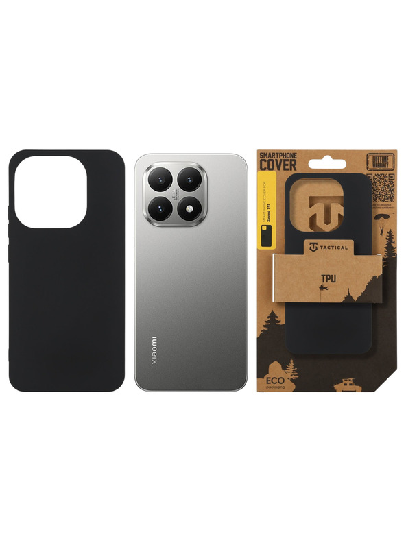 Tactical Tactical TPU Kryt pre Xiaomi 15T Black