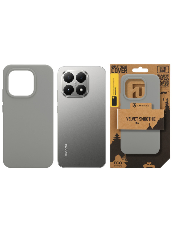 Tactical Tactical Velvet Smoothie Kryt pre Xiaomi 15T Foggy