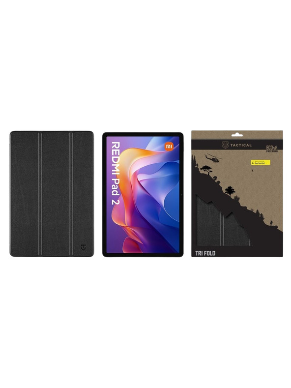 Tactical Tactical Book Tri Fold Púzdro pre Xiaomi Redmi Pad 2 11" Black