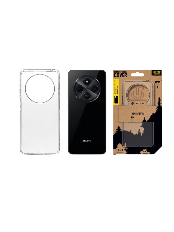 Tactical Tactical TPU Kryt pre Xiaomi Redmi 14C 4G/A4 5G/Poco C75 Transparent