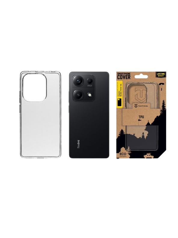 Tactical Tactical TPU Kryt pre Xiaomi Redmi Note 14S Transparent